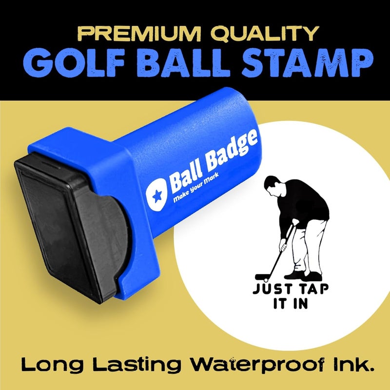 HODL 21 Ball Badge Golf Ball Stamp (The Happy Series), Golf Ball Marker, Reusable Golf Ball Marking Tool to Identify Golf Balls - Image 2